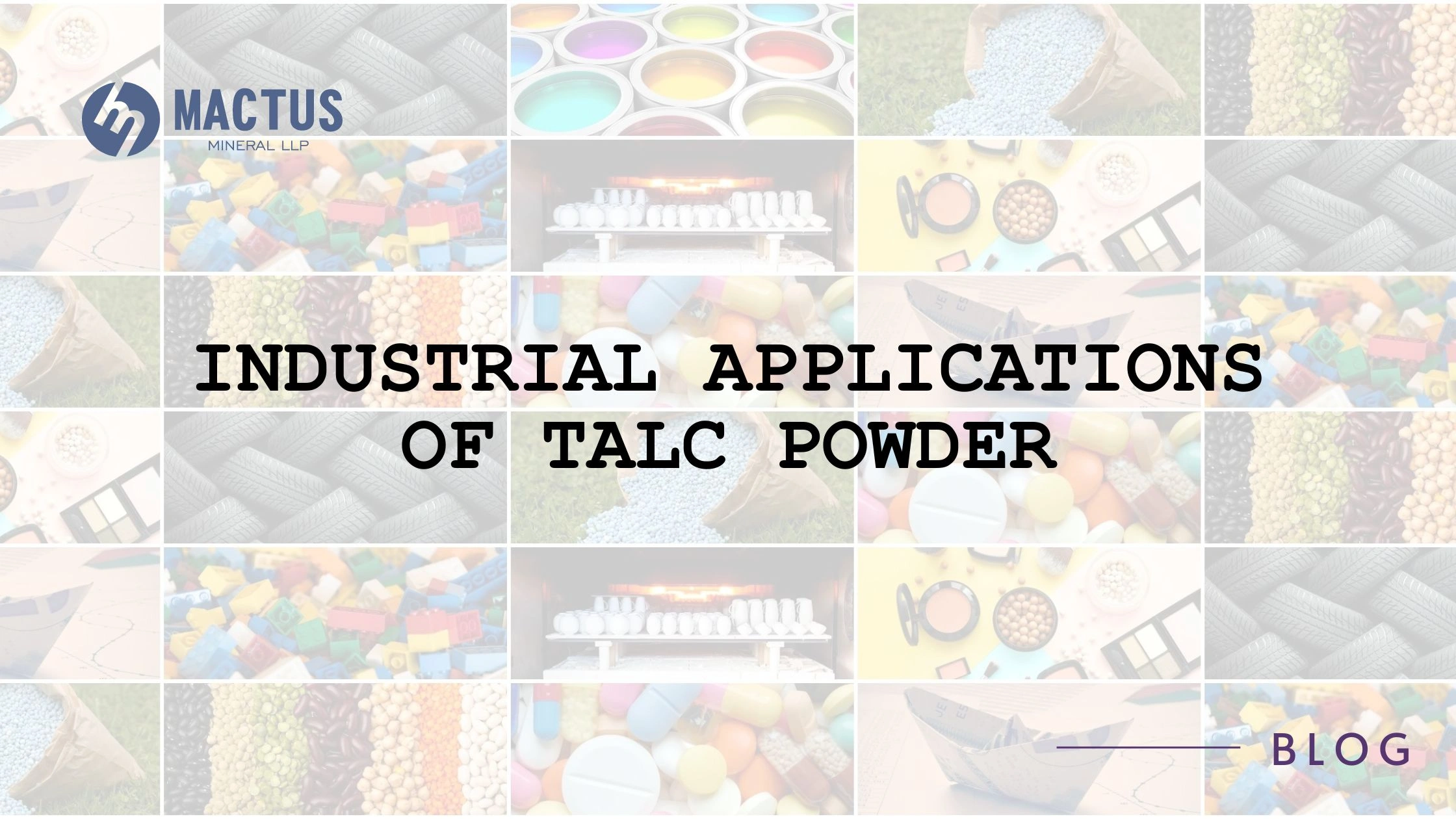 Industrial Applications of Talc Powder