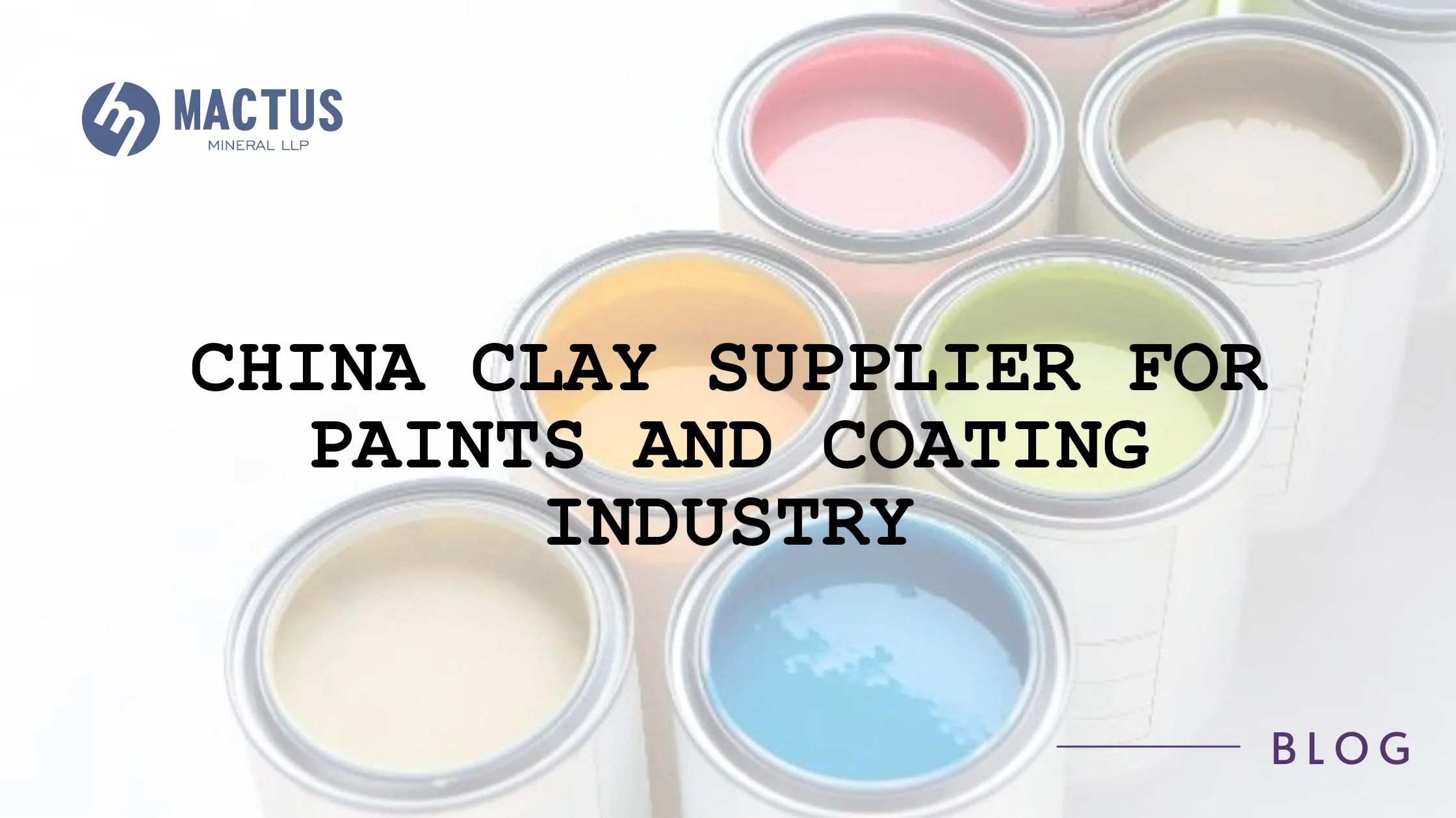 China Clay Supplier for Paints and Coating Industry