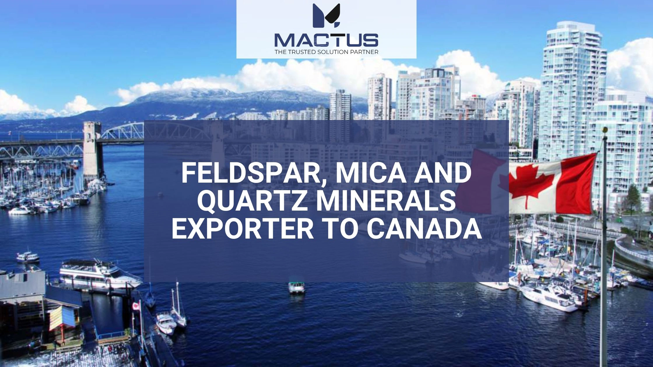 Feldspar, Mica and Quartz Minerals Exporter to Canada